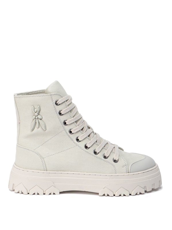 PATRIZIA PEPE: Bottes - Bottes - Gris Clair