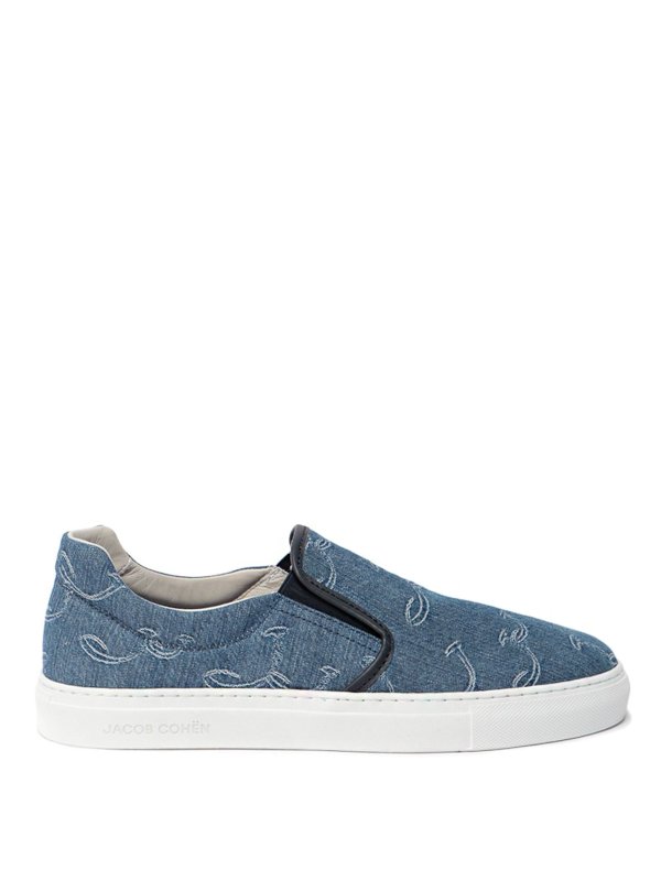 JACOB COHEN: Loafers & Slippers - Printed loafers