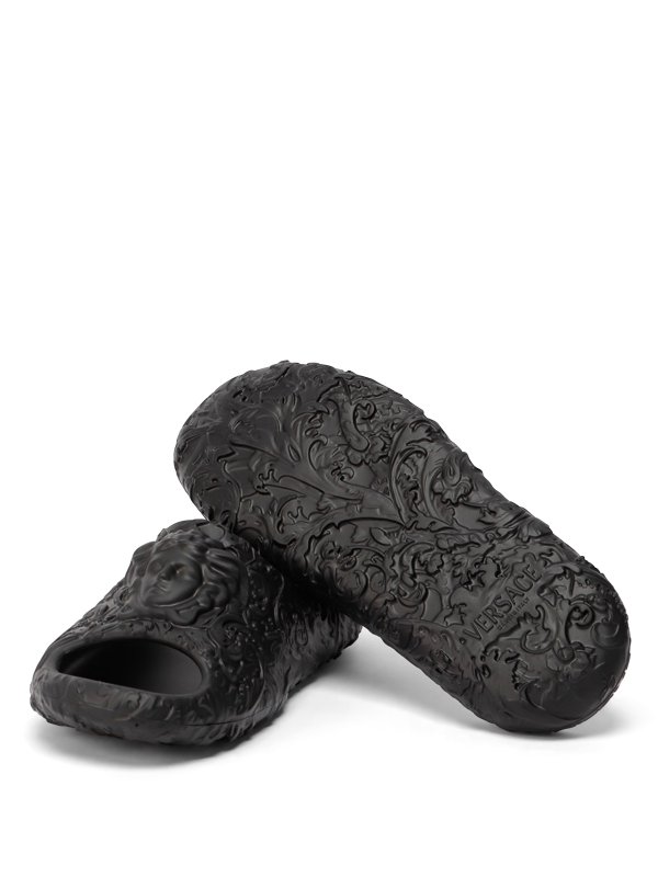 VERSACE buy online Rubber flat sandals