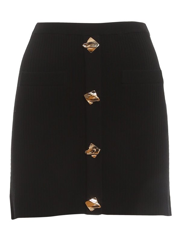 Self Portrait: ミニスカート - ミニスカート - 黒