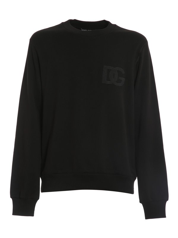 DOLCE & GABBANA: スウェット＆セーター - スウェットシャツ/セーター - 黒