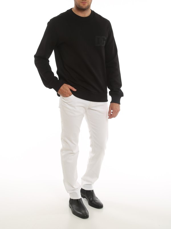 DOLCE & GABBANA: スウェット＆セーター online - スウェットシャツ/セーター - 黒