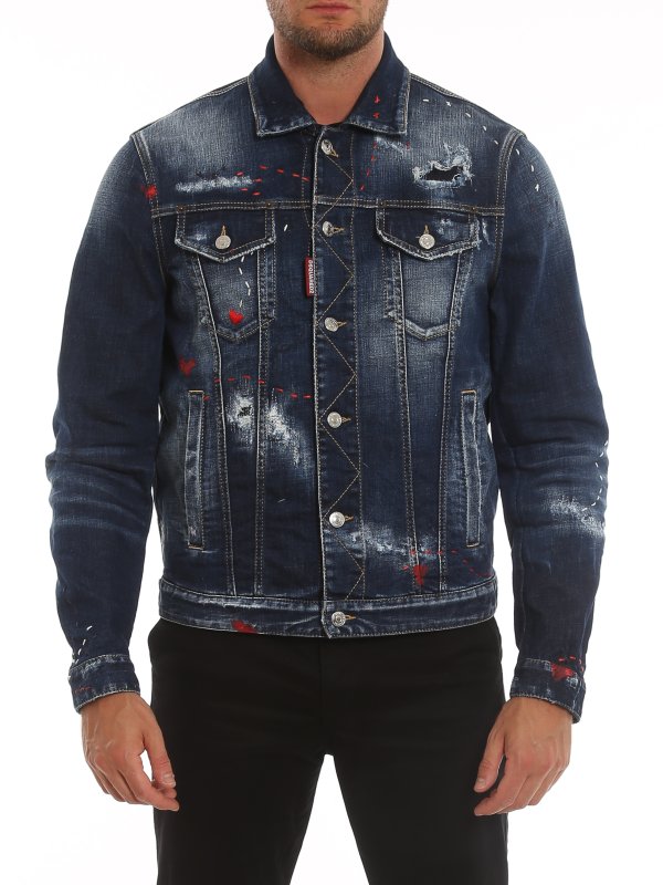 iKRIX DSQUARED2: デニムジャケット - デニムジャケット - Dan Jean