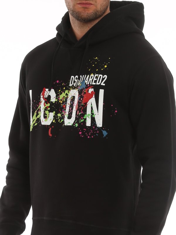DSQUARED2 buy online スウェットシャツ/セーター - Icon Splatter
