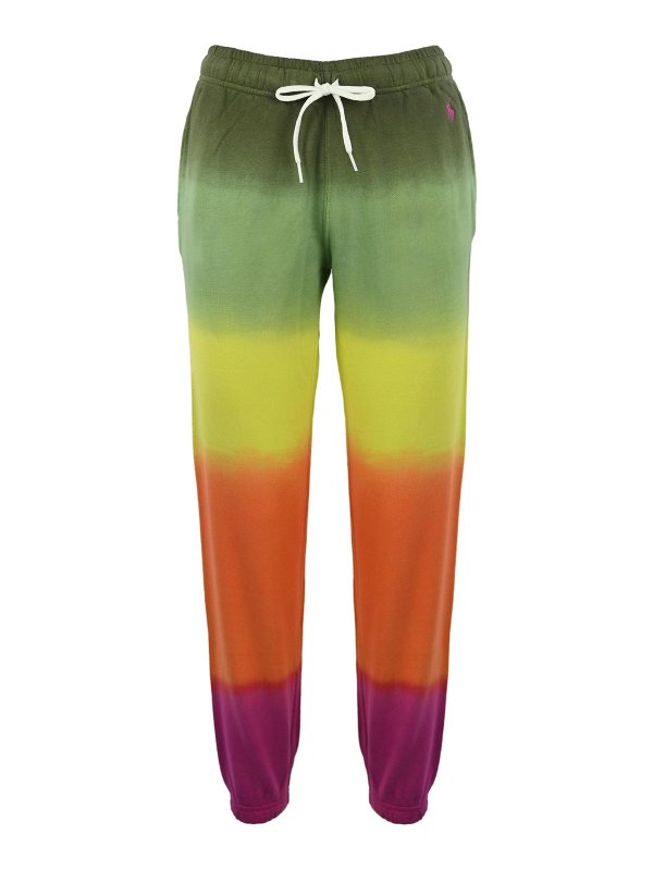 POLO RALPH LAUREN: スウェットパンツ - トラックスーツ ボトムス - マルチカラー