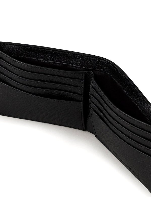 Portafoglio in pelle martellata shop online: EMPORIO ARMANI
