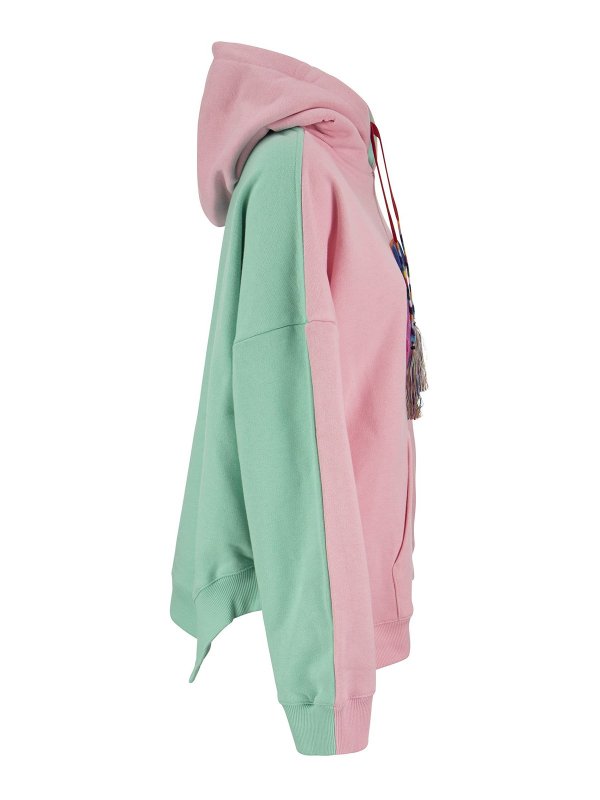 iKRIX ETRO: Felpe e maglie - Felpa bicolore con maxi patch logo