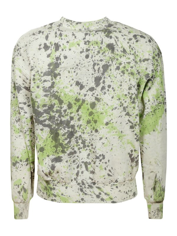 ARIES: Sweatshirts & Sweaters online - No Problemo spray-dye sweatshirt