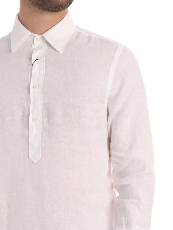 Linen blouse shop online: ASPESI