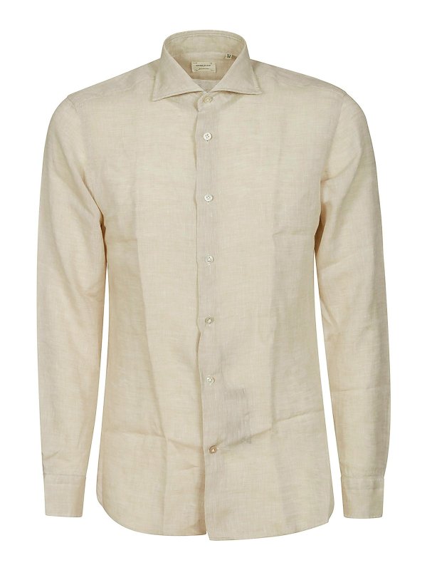 BORRIELLO NAPOLI: shirts - Linen shirt