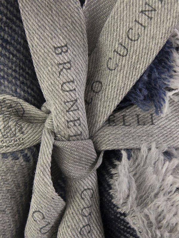 iKRIX BRUNELLO CUCINELLI: スカーフ - スカーフ - ブルー