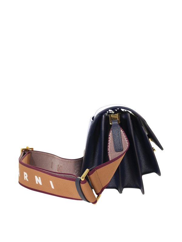 Schultertasche - Blau shop online: Marni