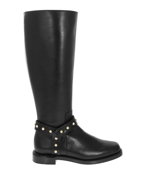 Stuart Weitzman: boots - Pearl Moto boots