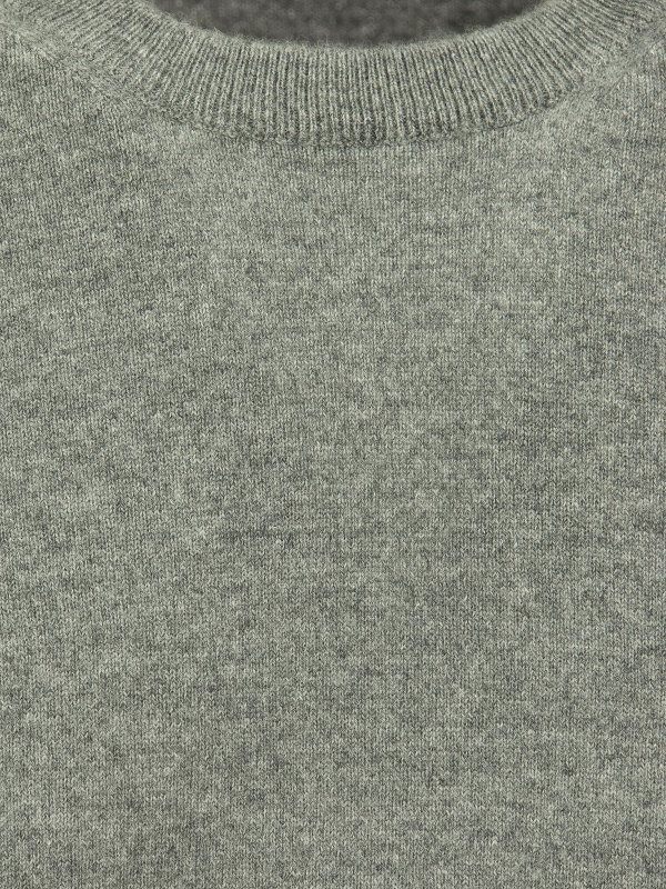 クルーネック - グレー shop online: BRUNELLO CUCINELLI