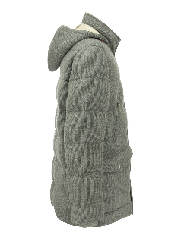 Brunello Cucinelli ダウンジャケット - グレー|M221P219CFE06