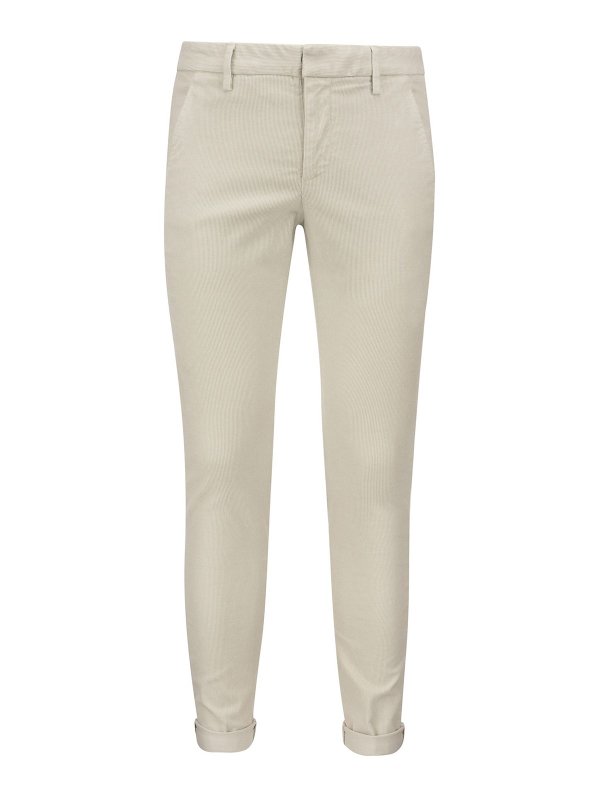 DONDUP: Casual Hosen - Casual Hose - Hellbeige