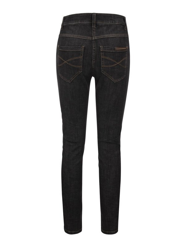 BRUNELLO CUCINELLI: straight leg jeans online - Jeans with embellished pocket