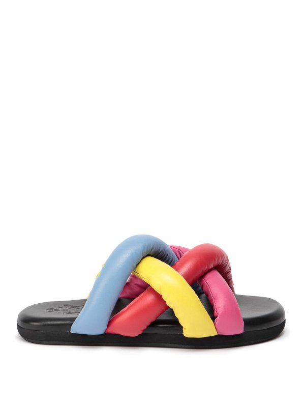MONCLER: Sandalen - Sandalen - Bunt