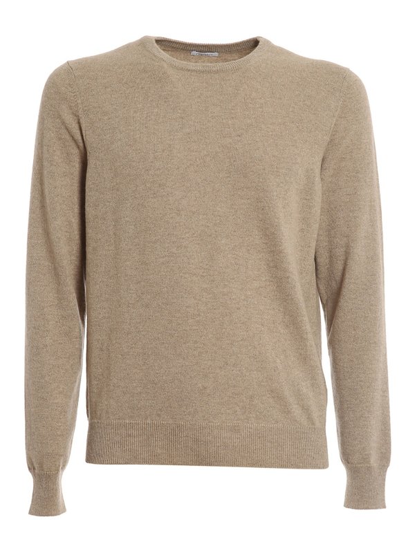 MALO: Pull col rond - Pull Col Rond - Beige
