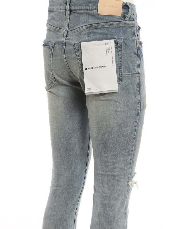 iKRIX PURPLE BRAND: skinny jeans - Ripped detail jeans