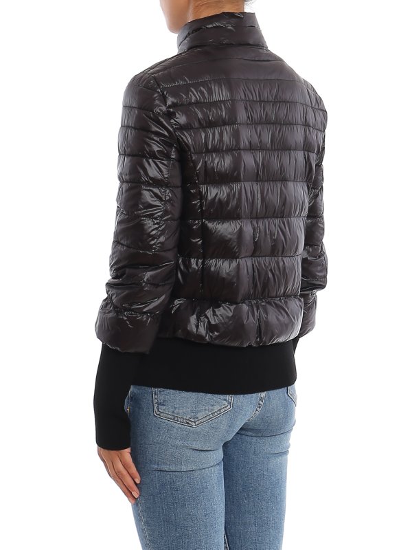 Padded jacket with ribbed cuffs shop online: PATRIZIA PEPE