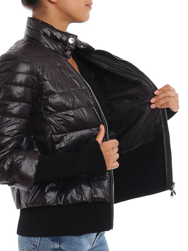 PATRIZIA PEPE buy online Padded jacket with ribbed cuffs