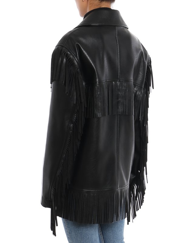 Altermat fringed jacket shop online: STELLA McCARTNEY