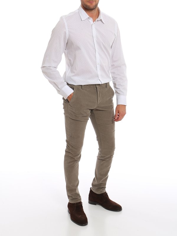 Casual Hose - Taupe shop online: DONDUP