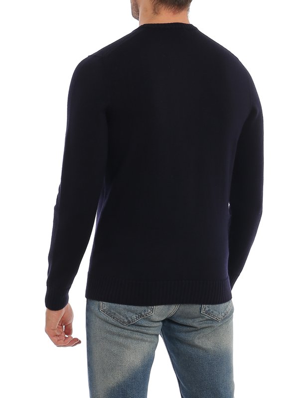 Suéter Cuello Redondo - Azul Oscuro shop online: DRUMOHR