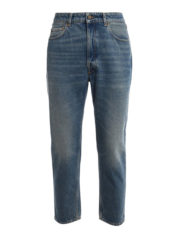 GOLDEN GOOSE: Jeans Rectos - Vaqueros Rectos - Happy