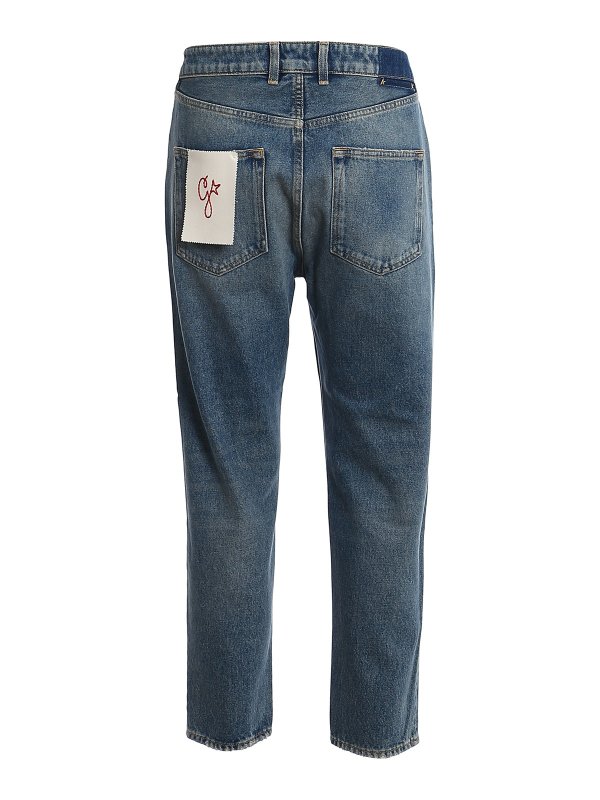 GOLDEN GOOSE: Jeans Rectos online - Vaqueros Rectos - Happy
