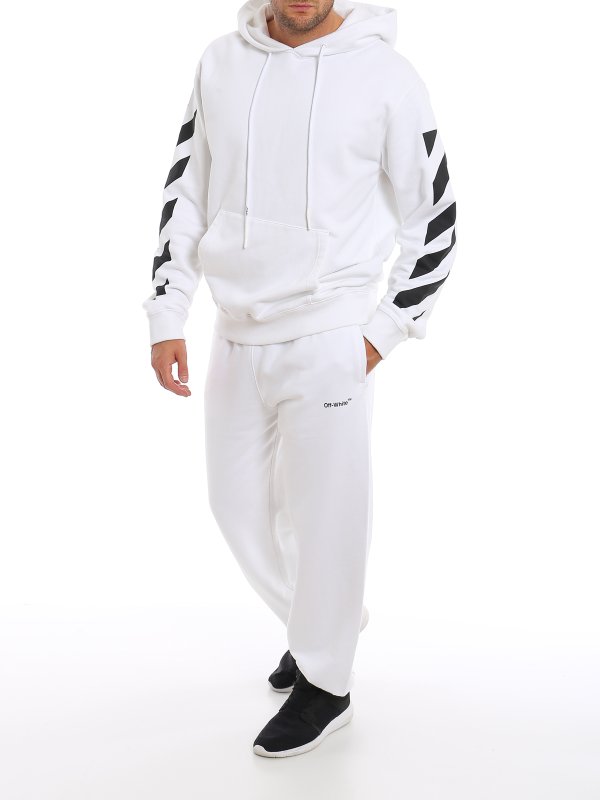 Off-White トラックスーツ ボトムス - 白 | OMCH029C99FLE0020110