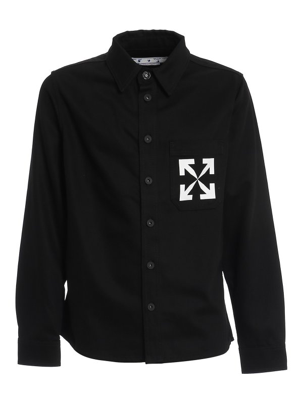 OFF-WHITE: シャツ - シャツ - 黒