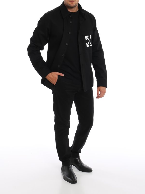 OFF-WHITE: シャツ online - シャツ - 黒