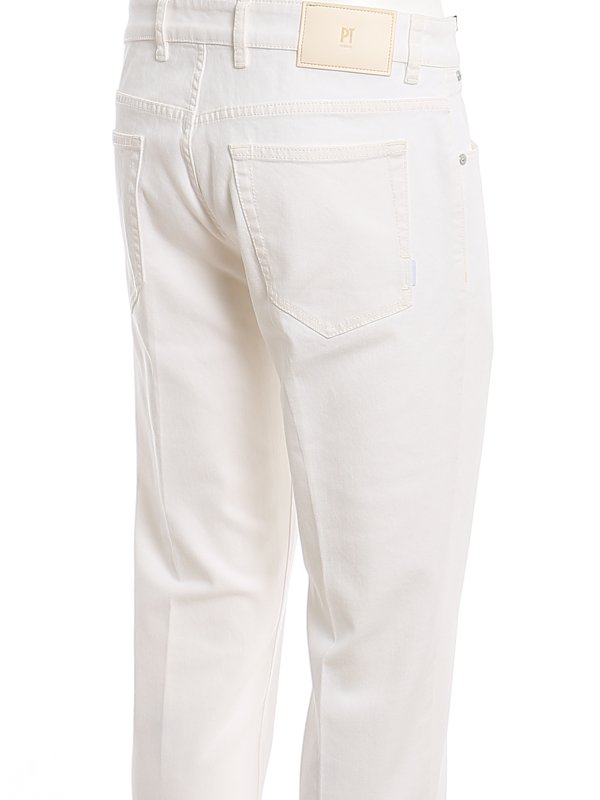 The Best Shops PT TORINO: Straight Leg Jeans - Straight Leg Jeans - Weiß