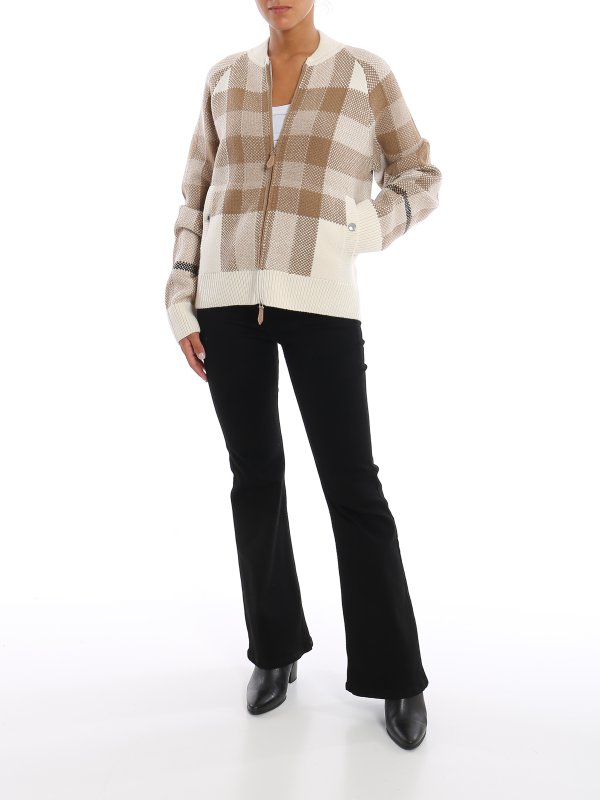 BURBERRY: Bomberjacken online - Bomberjacke - Beige