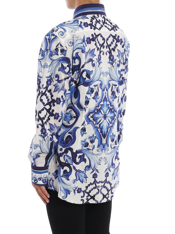 シャツ - 白 shop online: DOLCE & GABBANA