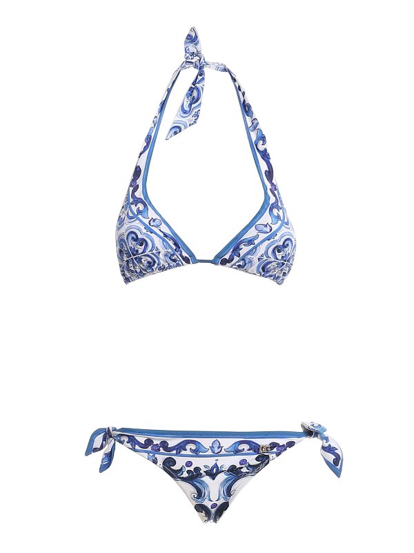 DOLCE & GABBANA: Bikini - Bikini - Weiß