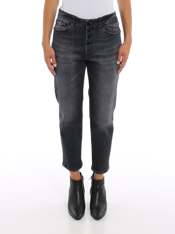 iKRIX DONDUP: straight leg jeans - Koons Gioiello jeans