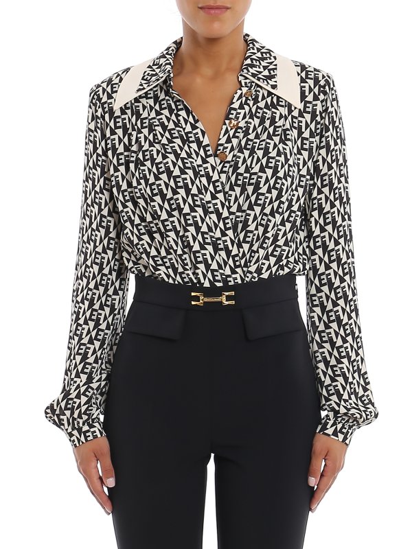 iKRIX ELISABETTA FRANCHI: shirts - Patterned bodysuit