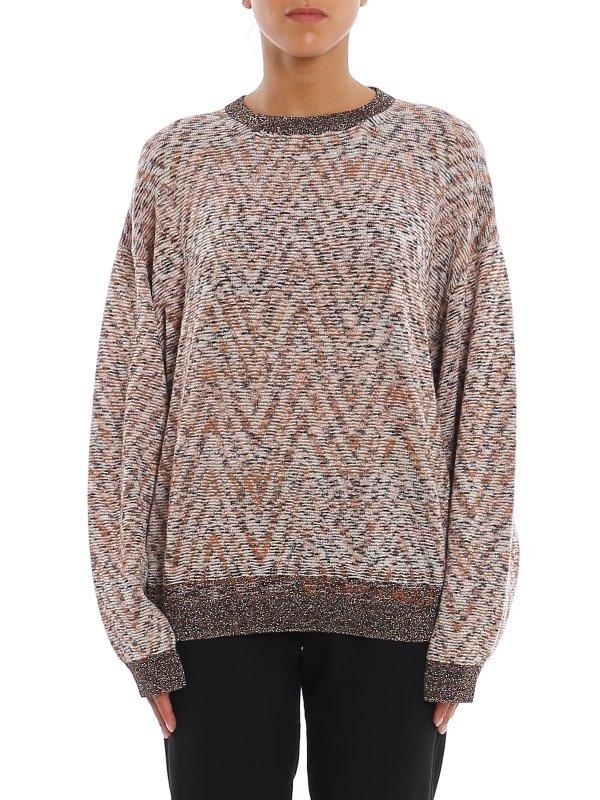 iKRIX MISSONI: クルーネック - クルーネック - マルチカラー