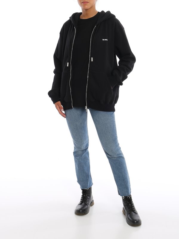 OFF-WHITE: スウェット＆セーター online - スウェットシャツ/セーター - 黒