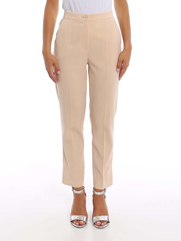 iKRIX PATRIZIA PEPE: カジュアルトラウザー - カジュアルパンツ - ヌードカラー