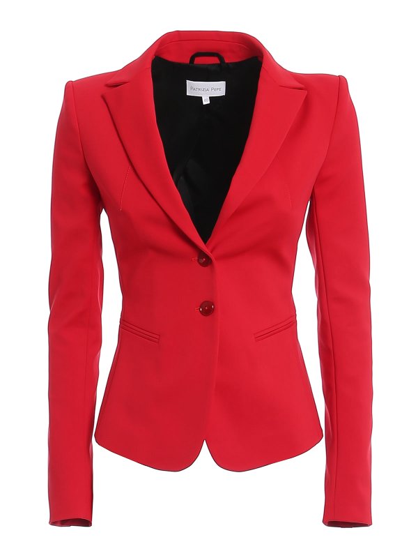 PATRIZIA PEPE: ブレザー - ブレザー - 赤