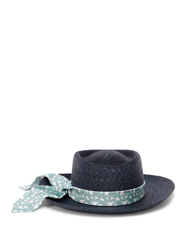 GIORGIO ARMANI: hats & caps - Straw hat