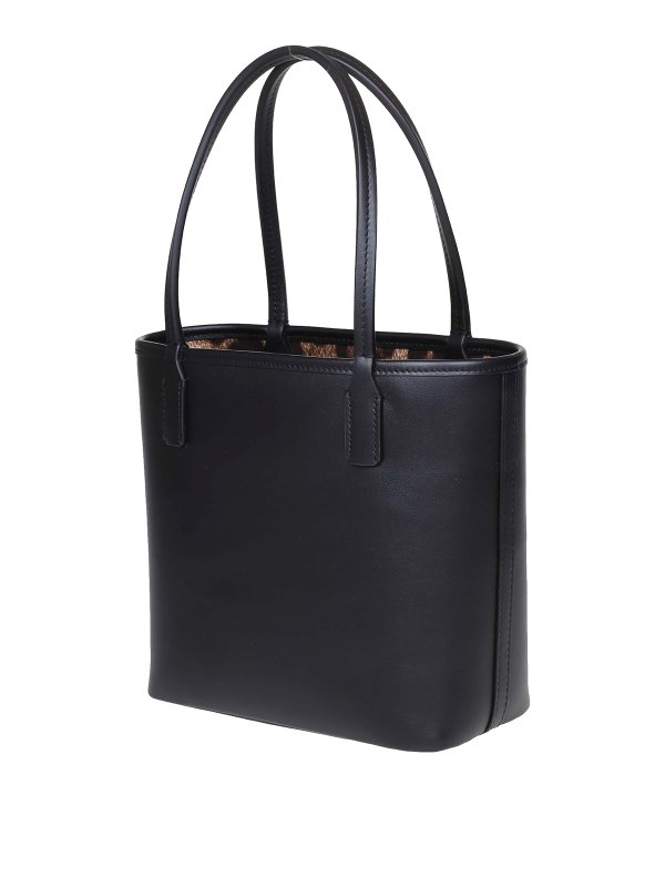 Totes bags Dolce & Gabbana - Shopping Fefè in leather with dg logo ...