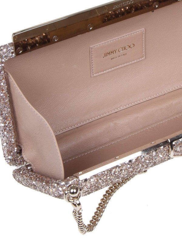 クラッチバッグ - ピンク shop online: JIMMY CHOO