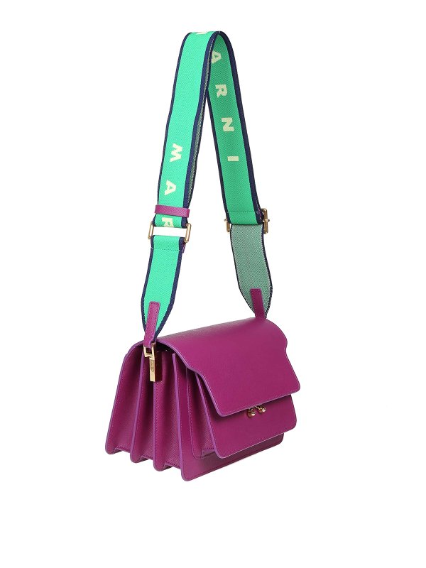 Marni: shoulder bags online - Trunk leather bag