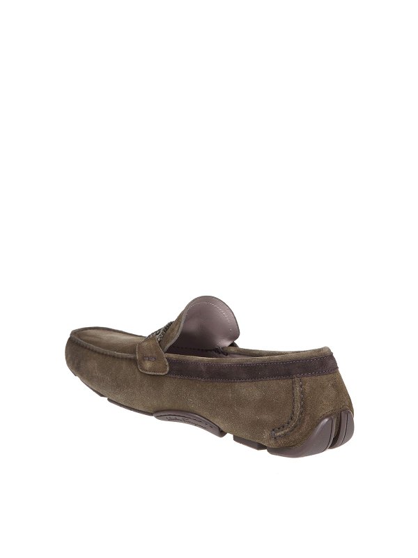 SALVATORE FERRAGAMO buy online ローファー - ダークグリーン