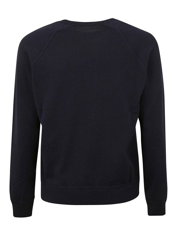 MALO: クルーネック online - クルーネック - ブルー